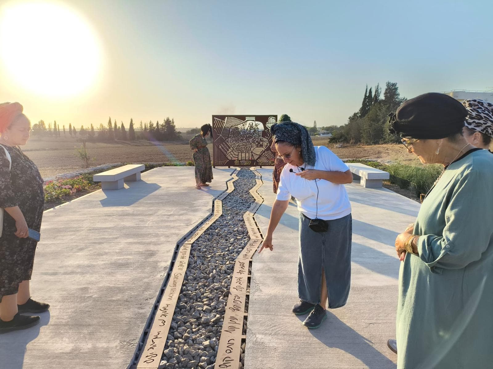 סיור בעוטף עזה ובשדרות עם דליה הראל - תמונה 13
